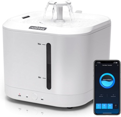 Bebedero fuente de gatos y perros automatico Nobleza con Temporizador y Control Remoto. Bebedero fuente de gatos y perros automatico Nobleza con Temporizador y Control Remoto.